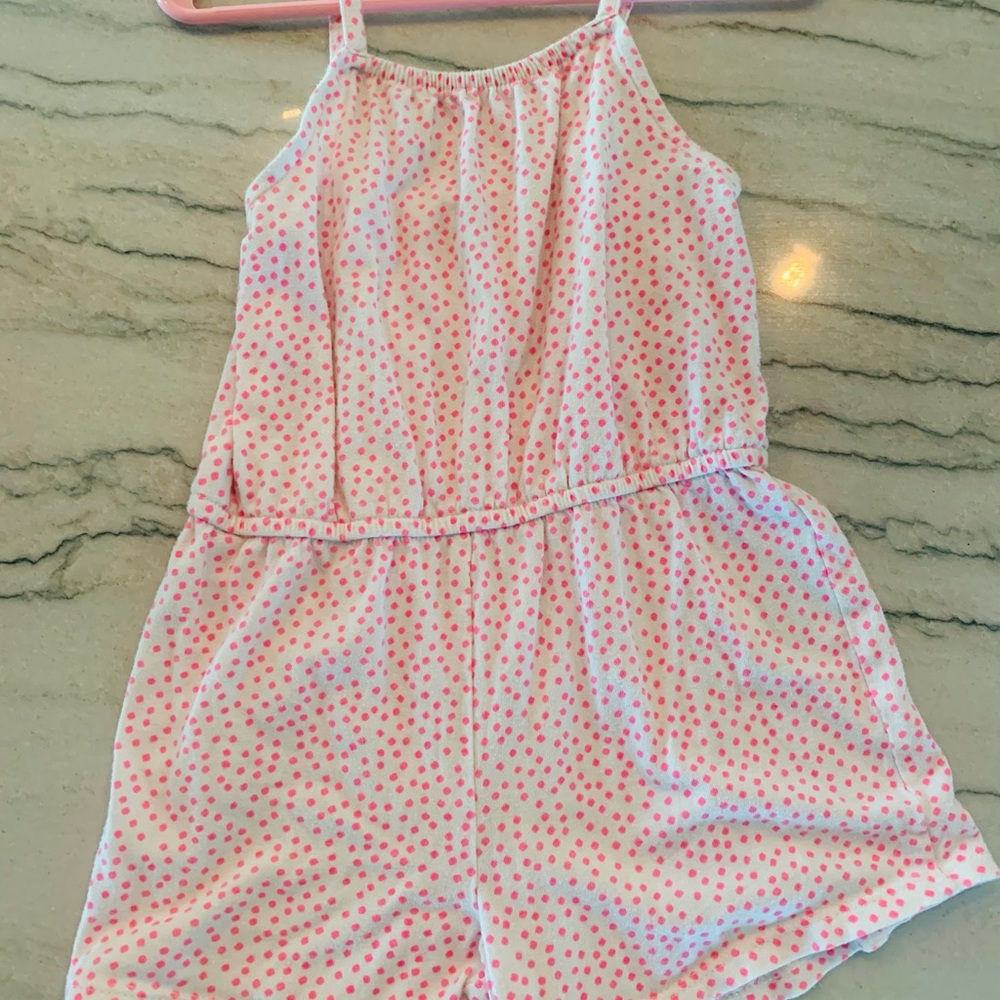 Polka dot romper